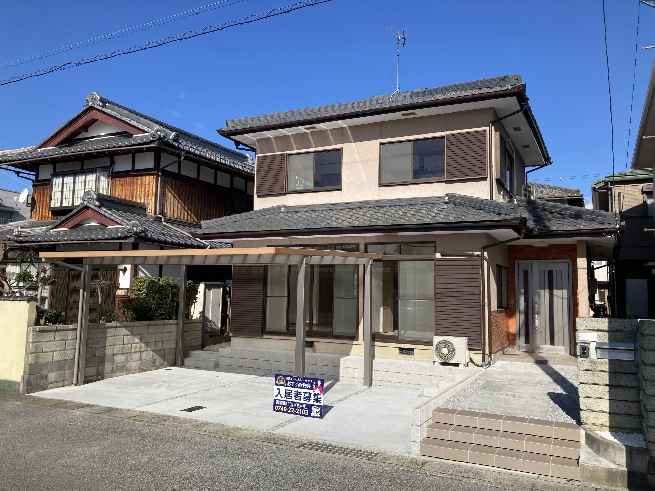 彦根市中薮町　戸建　ファミリー向け ペット飼育可能な賃貸物件をご紹介いたします！