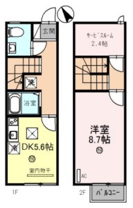 トリパーノ伊藤　1DK(103)