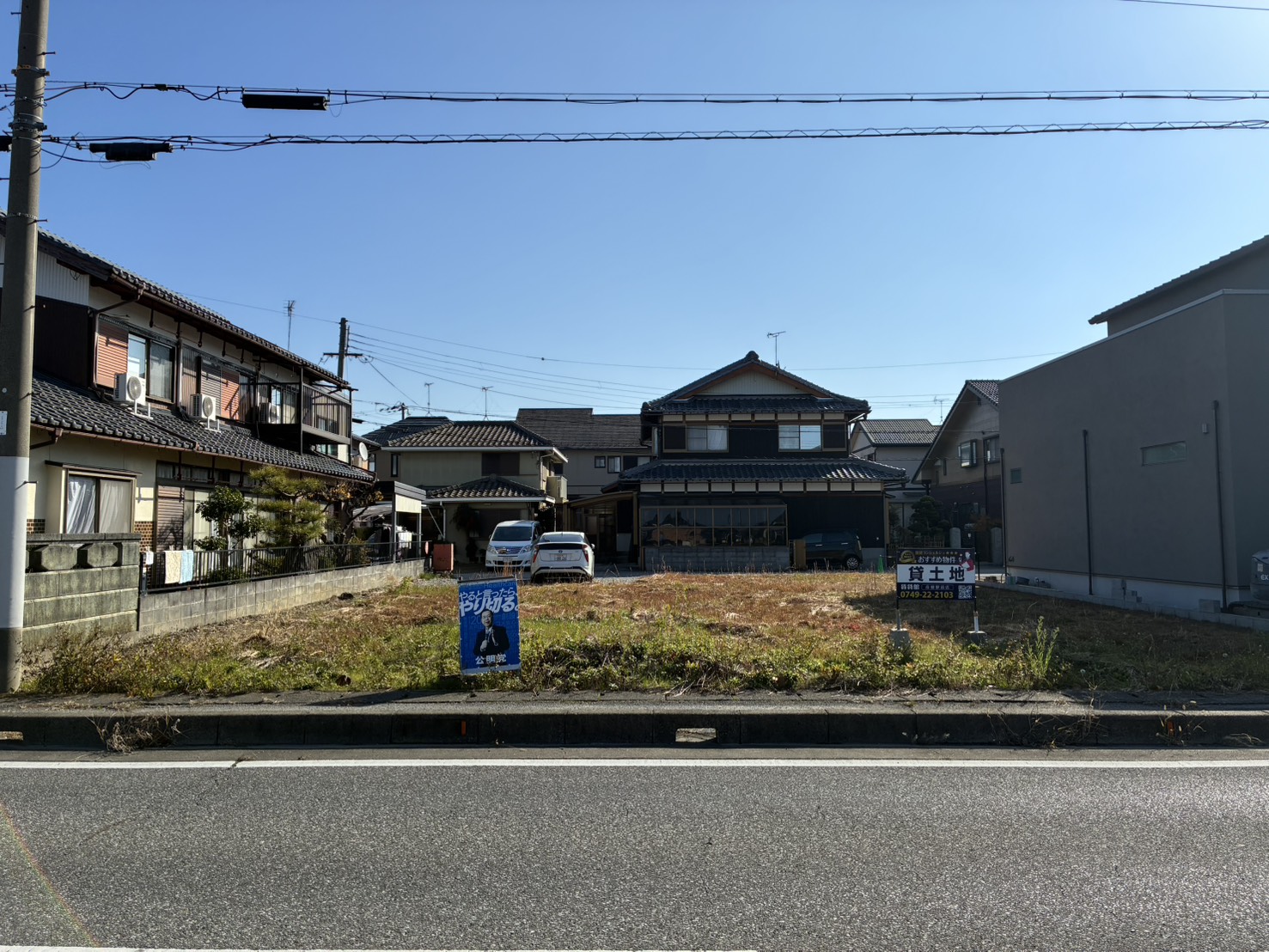 彦根市日夏町の貸し土地のご紹介です