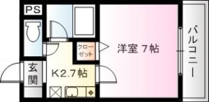 カマラード24　間取り